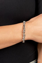 Load image into Gallery viewer, Space Age Artisan Silver Bracelet
