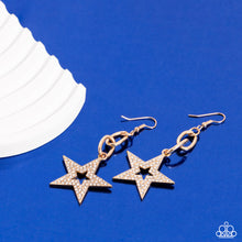 Load image into Gallery viewer, Cosmic Celebrity Gold Earrings