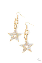 Load image into Gallery viewer, Cosmic Celebrity Gold Earrings