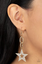 Load image into Gallery viewer, Cosmic Celebrity Gold Earrings