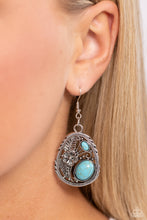Load image into Gallery viewer, Hibiscus Harvest Turquoise Earrings