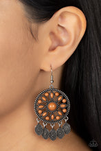 Load image into Gallery viewer, Sagebrush Symphony Brown Earrings