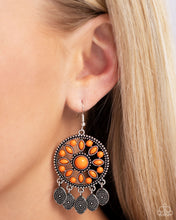 Load image into Gallery viewer, Sagebrush Symphony Orange Earrings