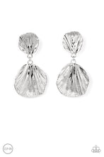 Load image into Gallery viewer, Metro Mermaid Silver Clip On Earrings