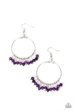 Load image into Gallery viewer, Free Your Soul Purple Earrings