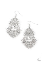 Load image into Gallery viewer, Sociable Sparkle White Earrings