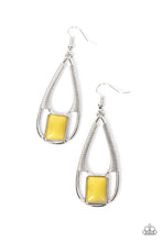 Load image into Gallery viewer, Adventure Story Yellow Earrings