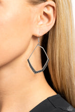 Load image into Gallery viewer, Bent on Success Silver Earrings