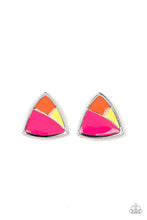 Load image into Gallery viewer, Kaleidoscopic Collision Multi Post Earrings
