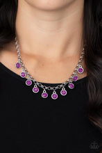 Load image into Gallery viewer, Moonbeam Magic Purple Necklace