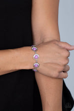 Load image into Gallery viewer, Twinkling Trajectory Purple Bracelet