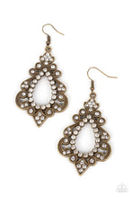 Load image into Gallery viewer, Fit for a DIVA Brass Earrings