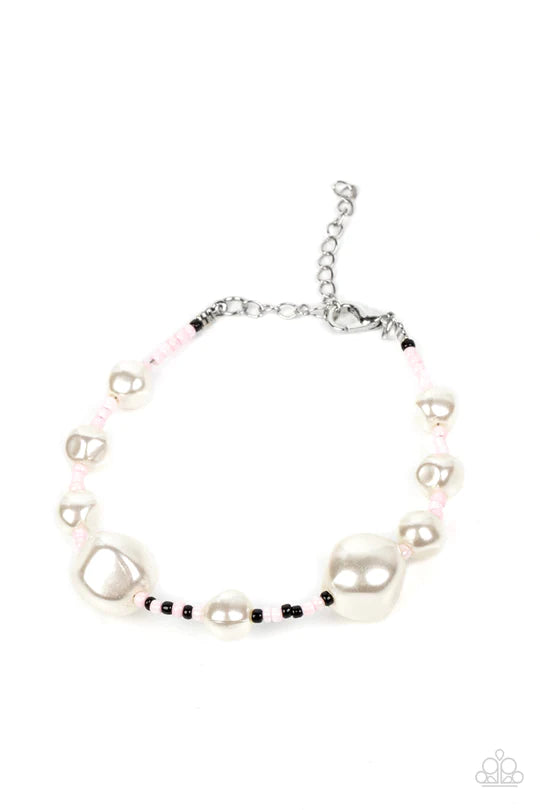 Contemporary Coastline Pink Bracelet