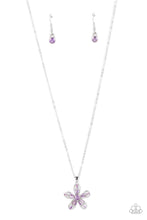 Load image into Gallery viewer, Botanical Ballad Purple Necklace