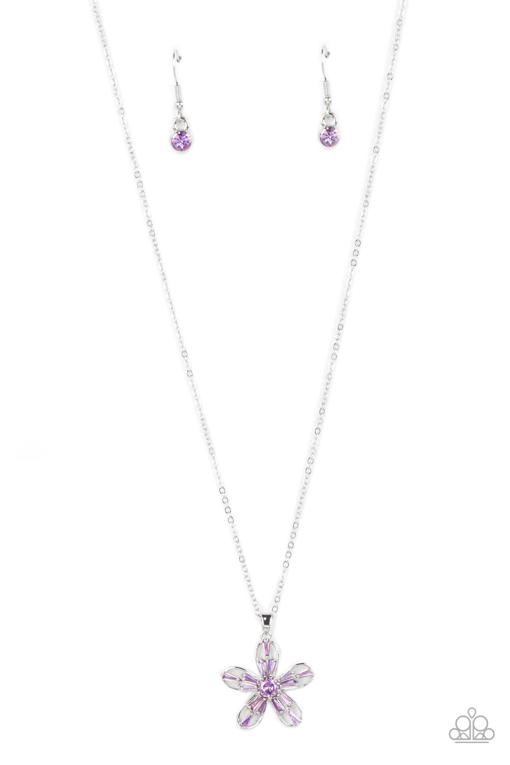 Botanical Ballad Purple Necklace