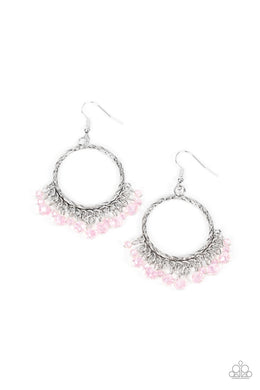 As if by Magic Pink Earrings