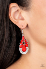 Load image into Gallery viewer, Beachfront Formal Red Earrings