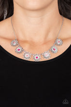 Load image into Gallery viewer, Garden Greetings Pink Necklace