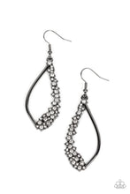 Load image into Gallery viewer, Sparkly Side Effects Black Earrings