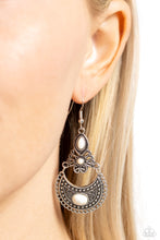 Load image into Gallery viewer, Sahara Samba White Earrings