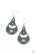 Load image into Gallery viewer, Sahara Samba Blue Earrings