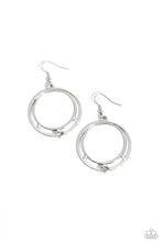 Load image into Gallery viewer, Refined Rotation White Earrings