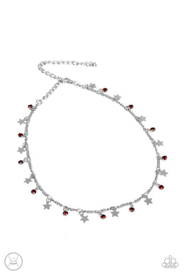 Little Lady Liberty Red Choker