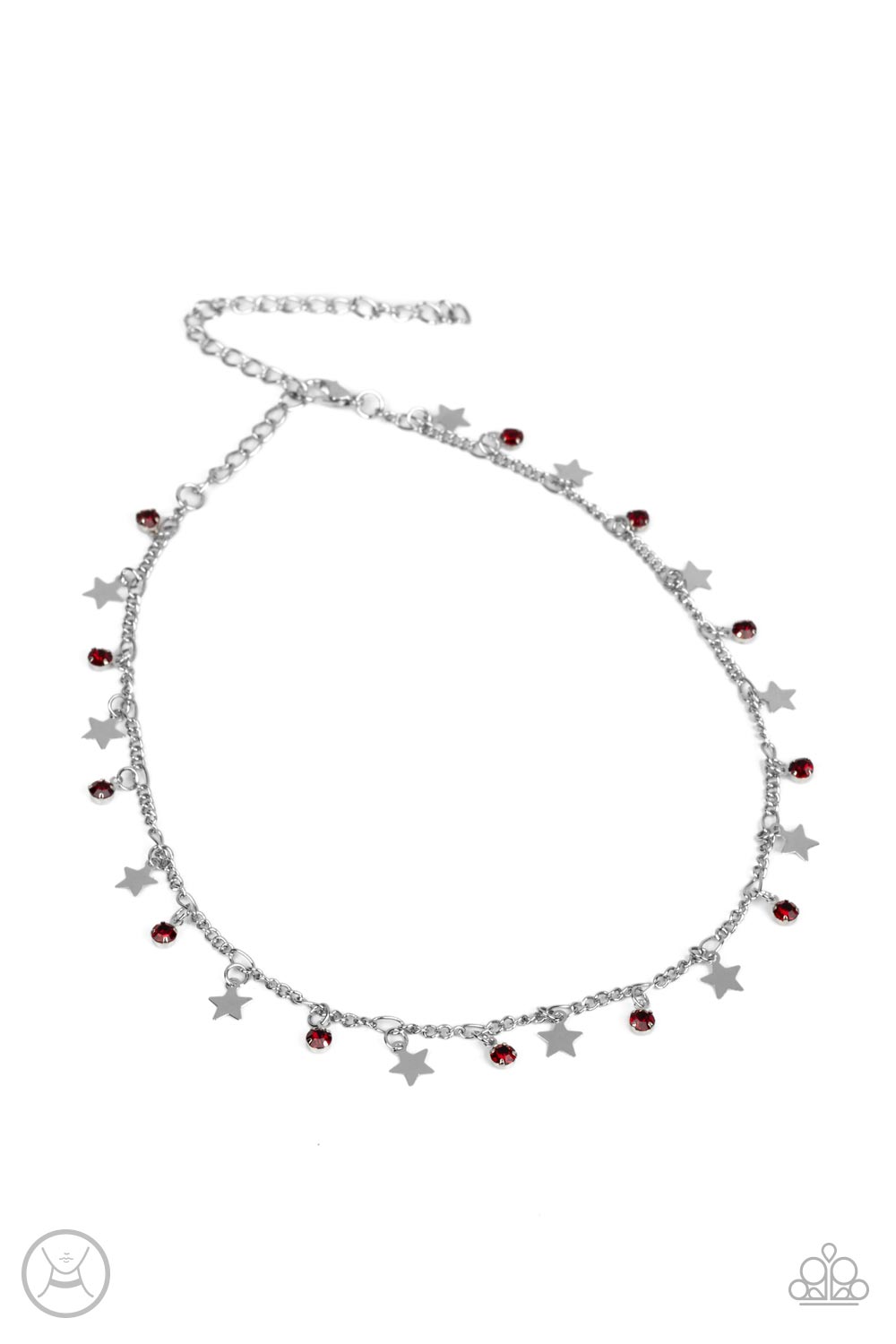 Little Lady Liberty Red Choker