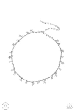 Little Lady Liberty White Choker