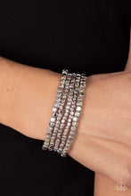 Load image into Gallery viewer, Right On Cube Silver Bracelet