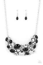 Load image into Gallery viewer, Contemporary Calamity Black Necklace