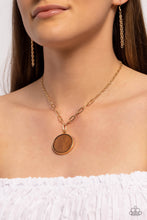 Load image into Gallery viewer, WOODnt Dream of It Gold Necklace