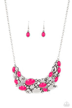 Load image into Gallery viewer, Contemporary Calamity Pink Necklace
