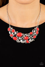 Load image into Gallery viewer, Contemporary Calamity Red Necklace