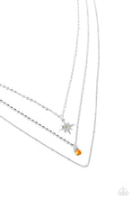Load image into Gallery viewer, Trendy Twinkle Orange Necklace