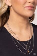 Load image into Gallery viewer, Trendy Twinkle Orange Necklace