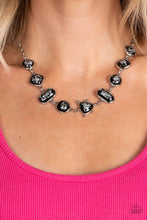 Load image into Gallery viewer, Fleek and Flecked Black Necklace
