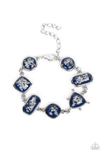 Load image into Gallery viewer, Speckled Shimmer Blue Bracelet