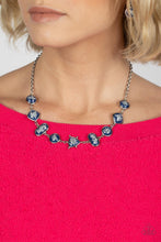 Load image into Gallery viewer, Fleek and Flecked Blue Necklace