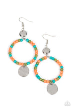 Load image into Gallery viewer, Cayman Catch Orange Earrings