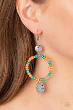 Load image into Gallery viewer, Cayman Catch Orange Earrings