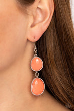 Load image into Gallery viewer, Mediterranean Myth Orange Earrings