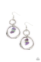 Load image into Gallery viewer, Good-Natured Spirit Purple Earrings
