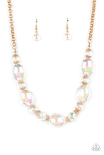 Load image into Gallery viewer, Prismatic Magic Gold Necklace