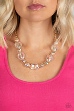 Load image into Gallery viewer, Prismatic Magic Gold Necklace