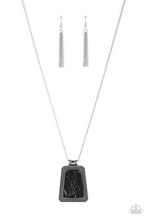 Load image into Gallery viewer, Private Plateau Black Necklace