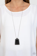 Load image into Gallery viewer, Private Plateau Black Necklace