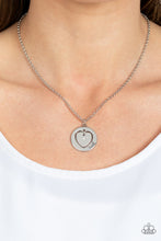 Load image into Gallery viewer, Heart Full of Faith White Necklace