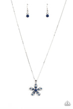 Load image into Gallery viewer, Botanical Ballad Blue Necklace