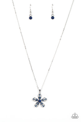 Botanical Ballad Blue Necklace